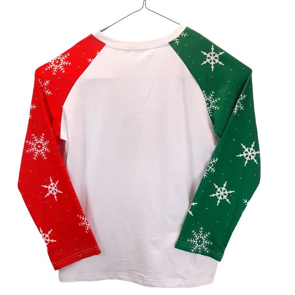 NWOT Shirt Womens XL Long Sleeve Christmas Graphics Merry Christmas Camper Tree - Picture 5 of 7